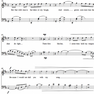 My Song score My Song